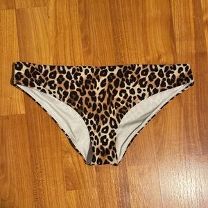 PINK BY VICTORIA’S SECRET LEOPARD CHEETAH BIKINI BOTTOMS RARE SMALL